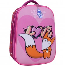 Рюкзак Bagland Turtle 17 л, малиновый, дизайн 1035