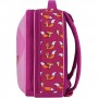 Рюкзак Bagland Turtle 17 л, малиновый, дизайн 1035