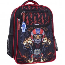 Рюкзак школьный Bagland Отличник 20 л, черный, дизайн 658