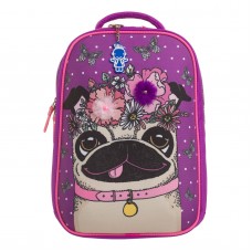 Рюкзак Bagland Turtle 17 л, фиолетовый, дизайн 890