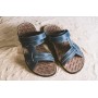 Мужские кожаные летние сандалии Bonis Original 25 синие