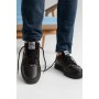 Мужские кожаные демисезонные кеды Splinter 0421 Soft Shell коричневые