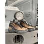 Мужские кожаные зимние кроссовки Emirro 3124 коричневые