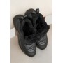 Женские кожаные зимние кроссовки Emirro 10271-01 черные