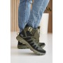 Мужские кожаные зимние ботинки Ice field T2 хаки