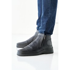 Мужские кожаные зимние ботинки Walker 23 черные