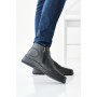 Мужские кожаные зимние ботинки Walker 23 черные