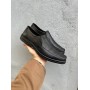 Мужские кожаные демисезонные туфли Walker 16 Шахматка черные