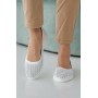 Женские кожаные летние лоферы Emirro 23367/1 белые