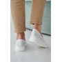 Женские кожаные летние лоферы Emirro 23367/1 белые