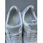 Женские кожаные демисезонные кроссовки Yuves 167 белые
