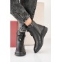 Женские кожаные зимние ботинки ARietti 2427 Жаклін черные