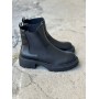 Женские кожаные зимние ботинки ARietti 2239 Екстра черные