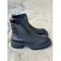 Женские кожаные зимние ботинки ARietti 2239 Екстра черные