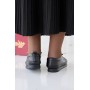 Женские кожаные демисезонные туфли Emirro Аміна черные
